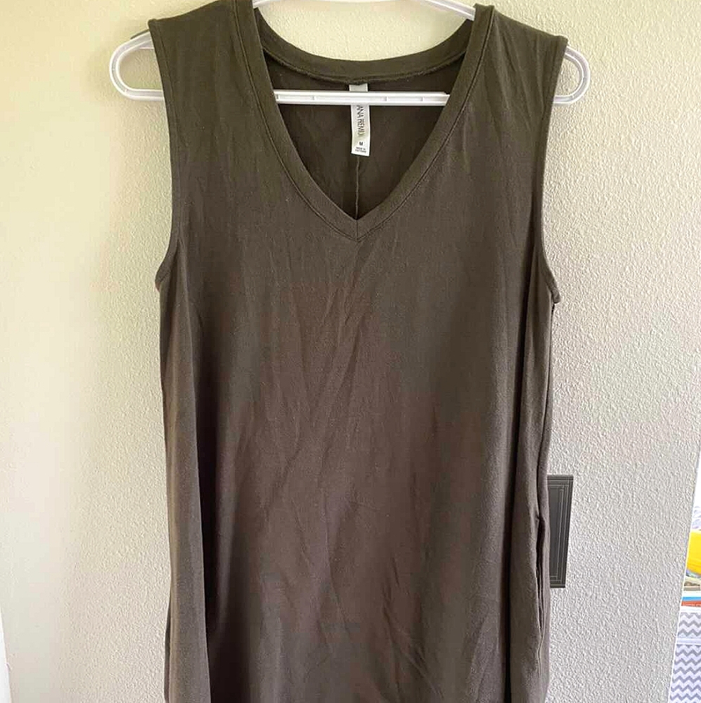 TWO sleeveless Mini Dresses